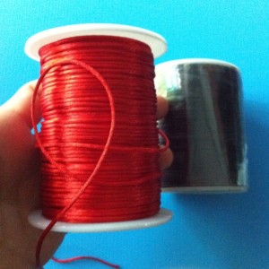 1 cuộn dây tim 1mm 90m Satin cord (silk cord)
